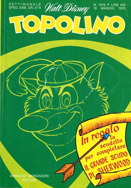 Fumetto Topolino -  1975