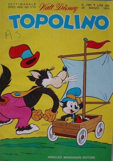 Fumetto Topolino -  1976