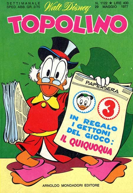 Fumetto Topolino -  1977
