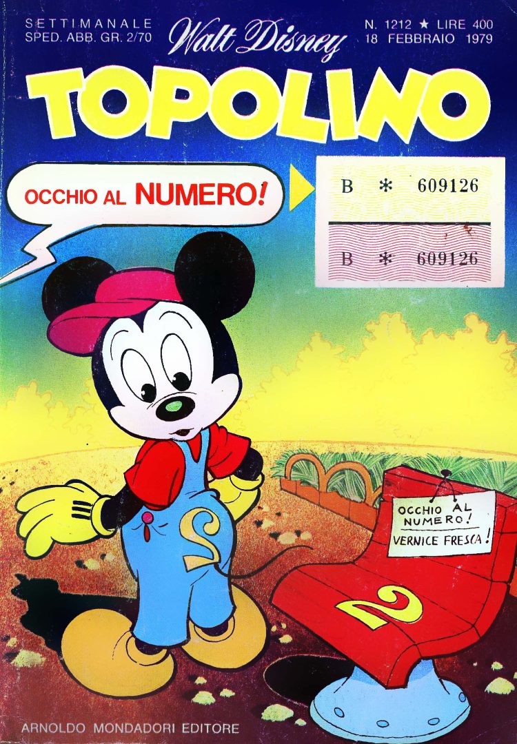 Fumetto Topolino -  1979