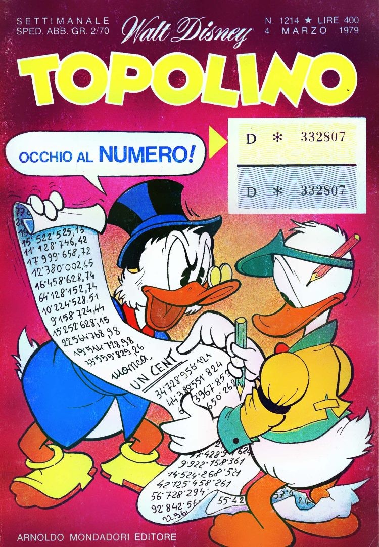 Fumetto Topolino -  1979
