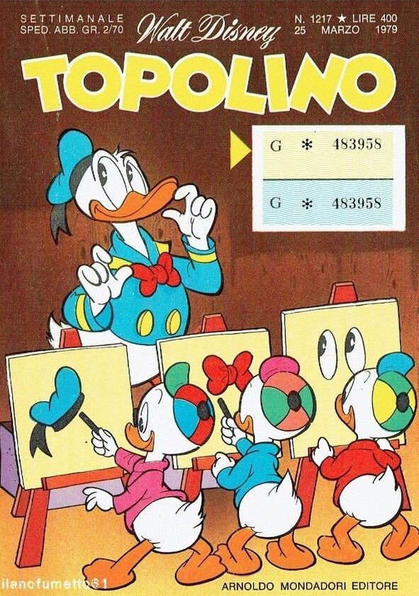 Fumetto Topolino -  1979