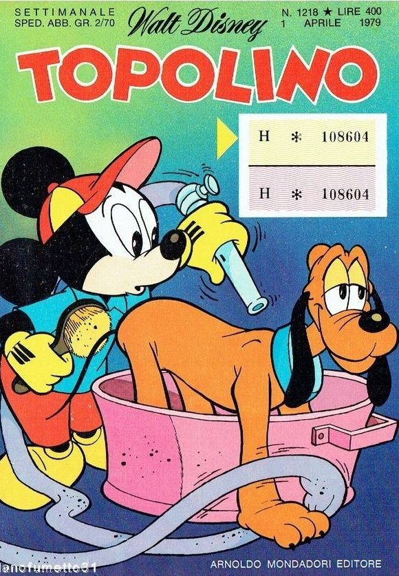 Fumetto Topolino -  1979