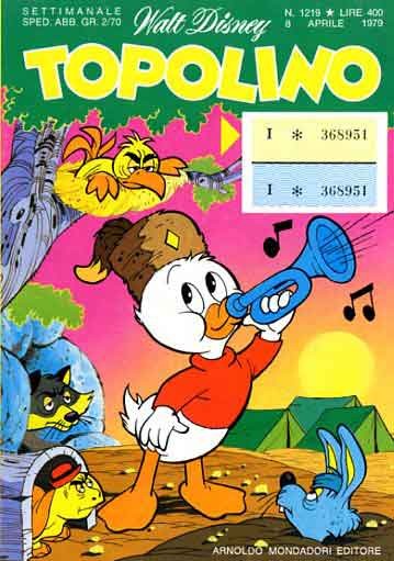 Fumetto Topolino -  1979