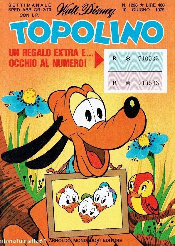 Fumetto Topolino -  1979