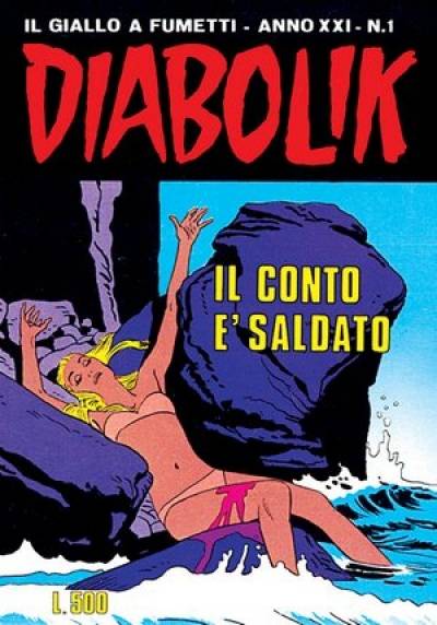 Fumetto Diabolik -  1982