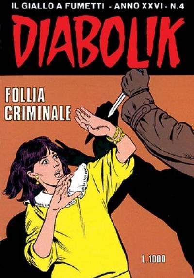 Fumetto Diabolik -  1987