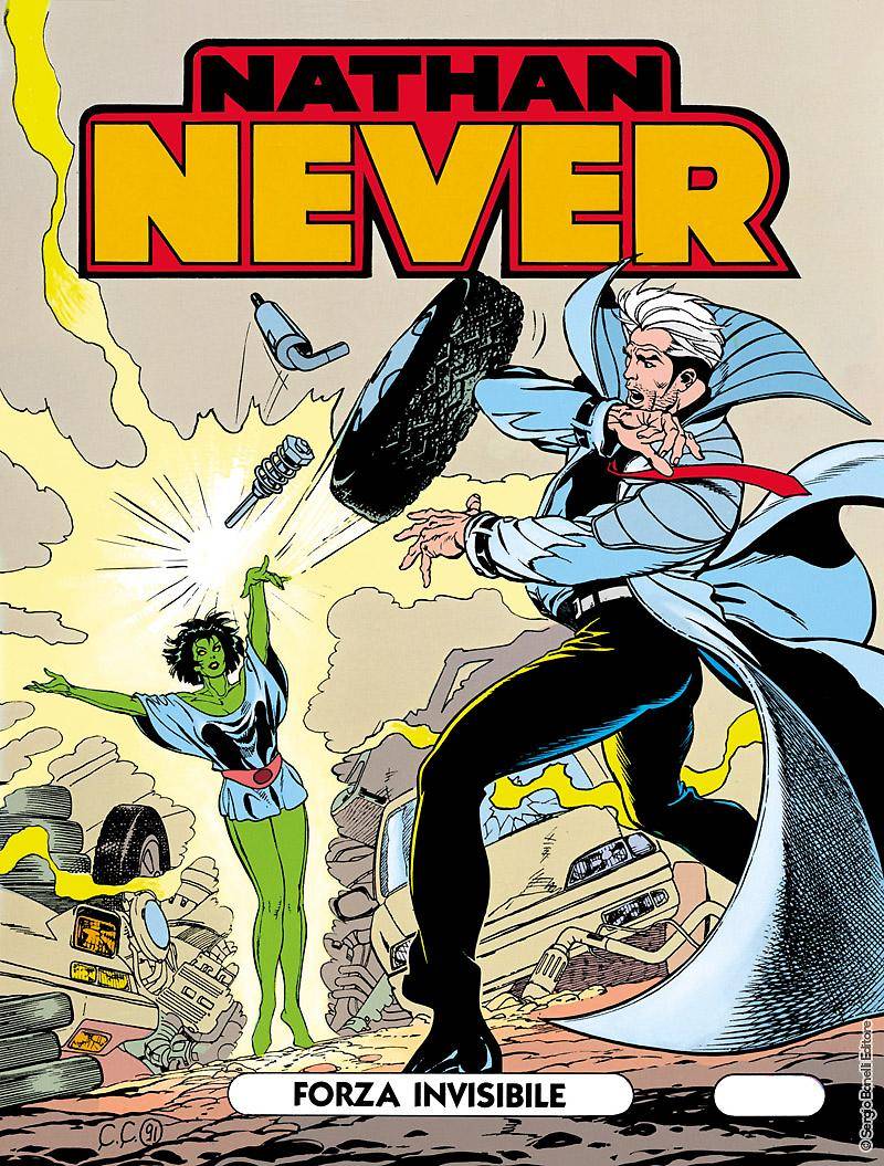 Fumetto Nathan Never -  1991
