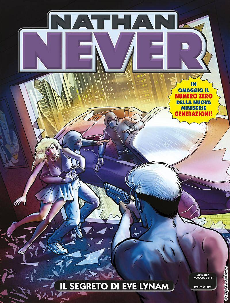 Fumetto Nathan Never -  2018