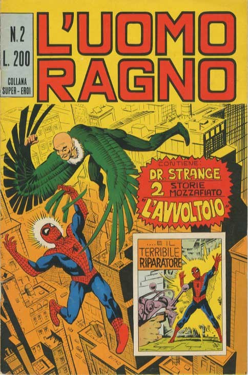 Fumetto L'uomo Ragno -  1970