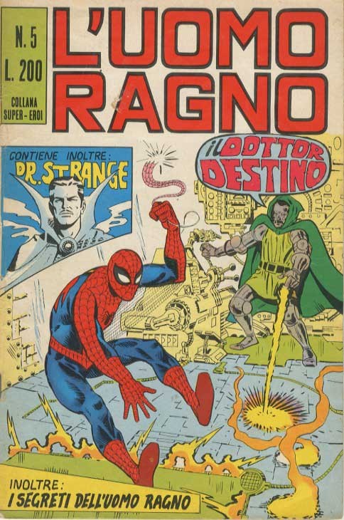 Fumetto L'uomo Ragno -  1970