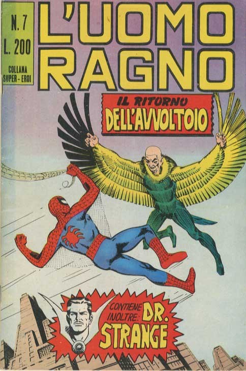Fumetto L'uomo Ragno -  1970