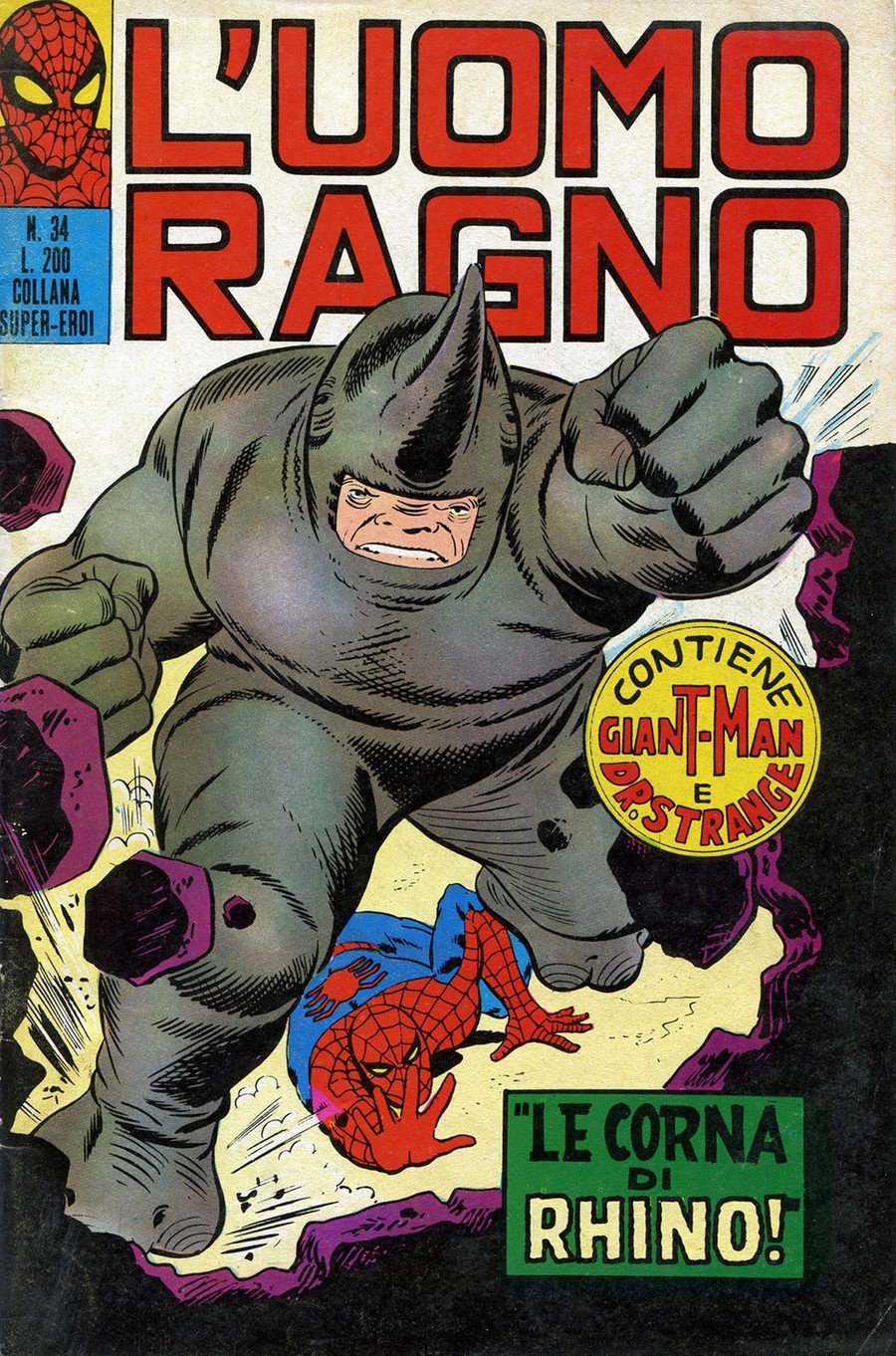 Fumetto L'uomo Ragno -  1971