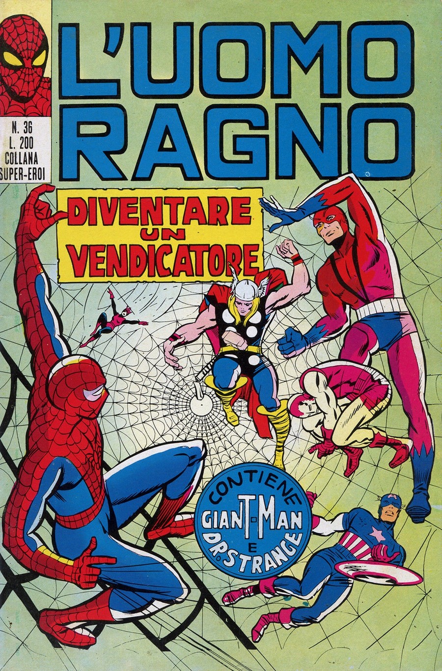 Fumetto L'uomo Ragno -  1971