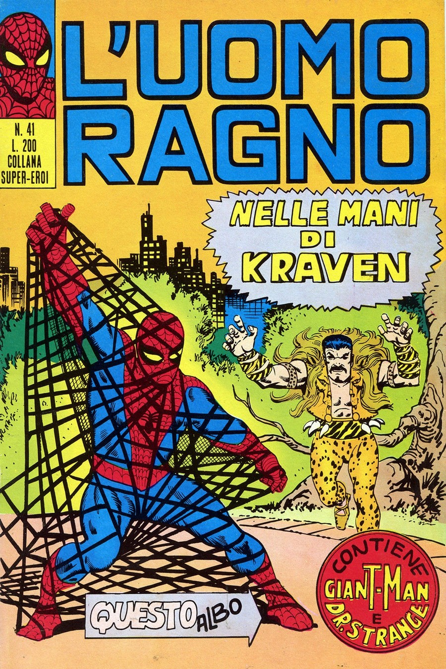 Fumetto L'uomo Ragno -  1971