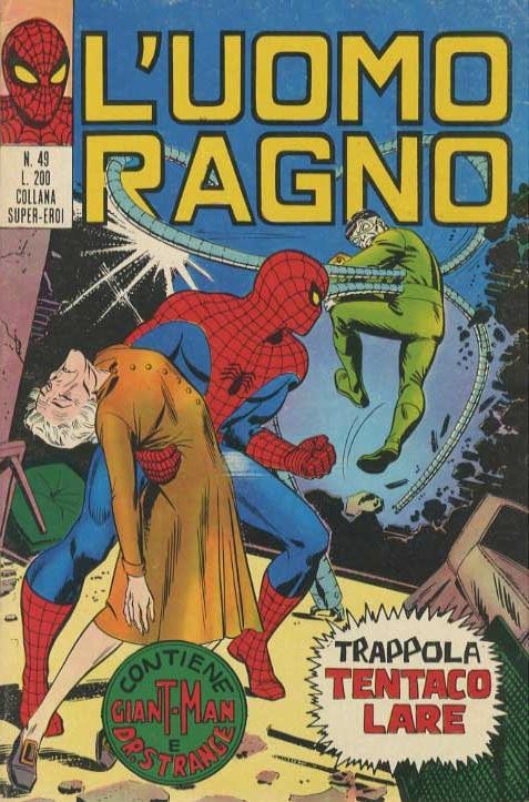 Fumetto L'uomo Ragno -  1972