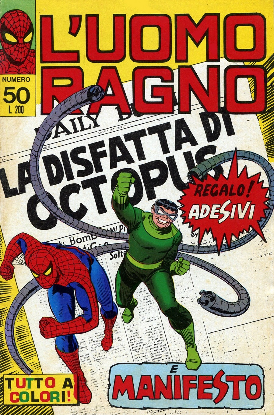 Fumetto L'uomo Ragno -  1972