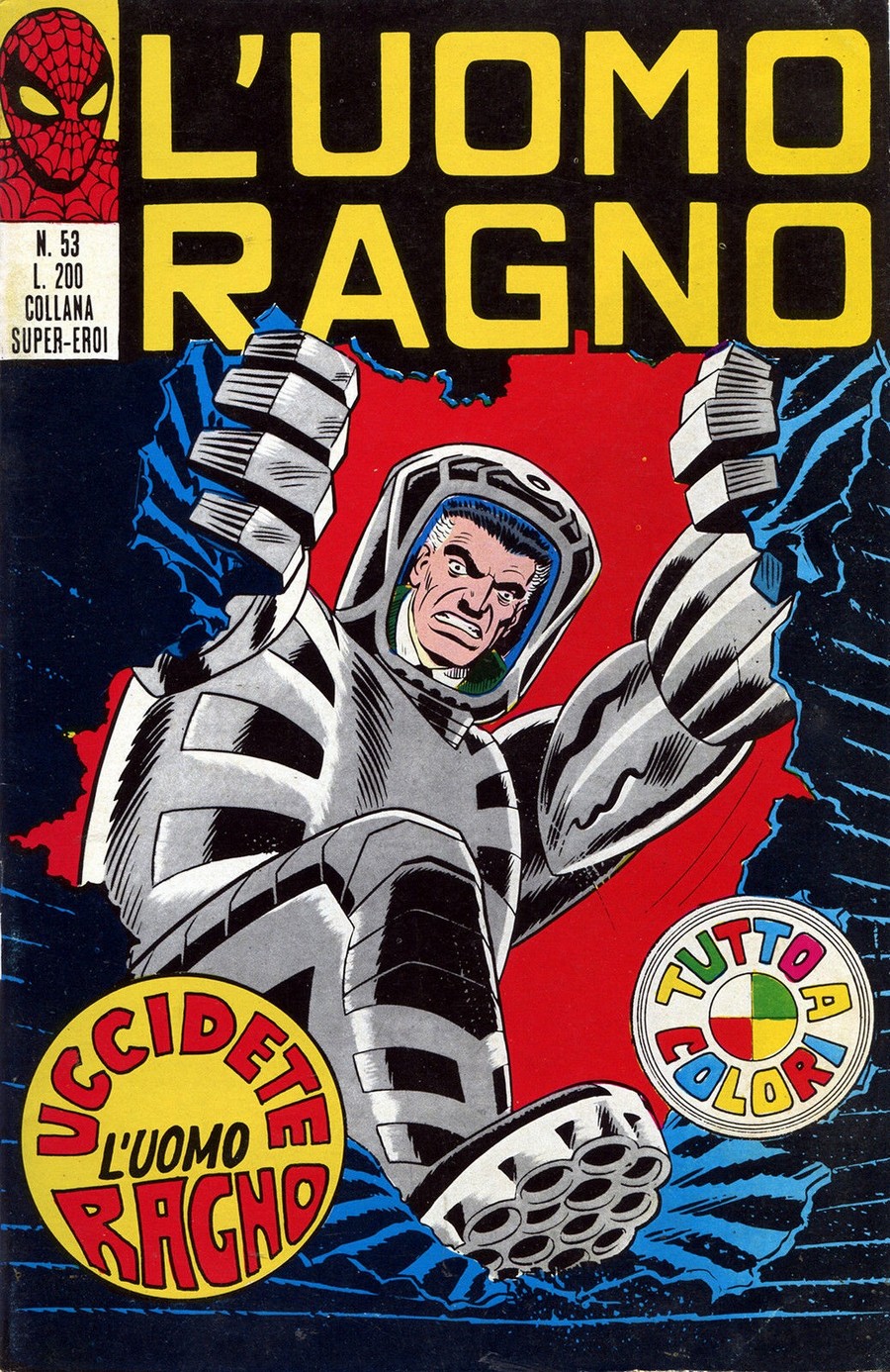 Fumetto L'uomo Ragno -  1972