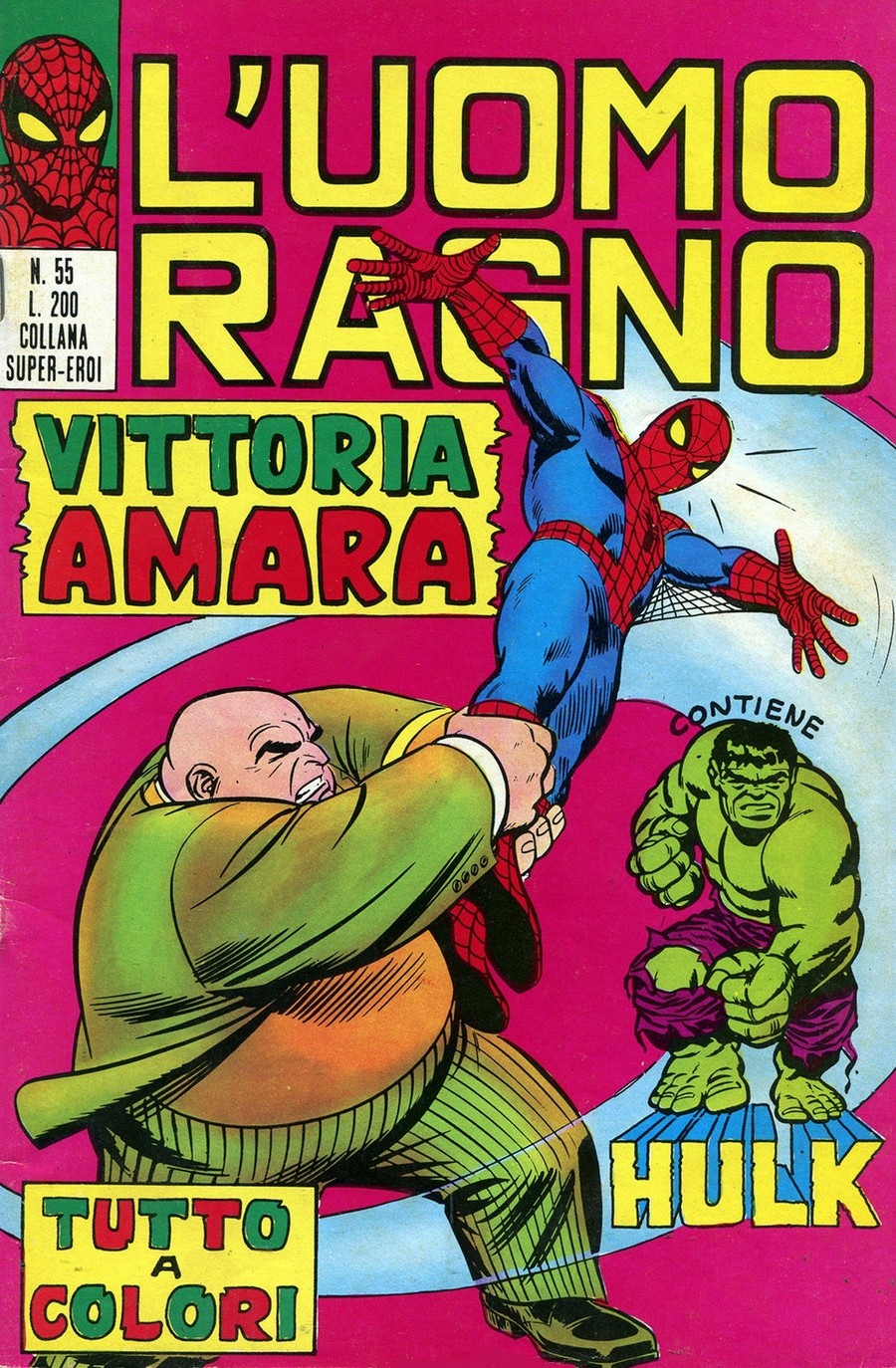 Fumetto L'uomo Ragno -  1972