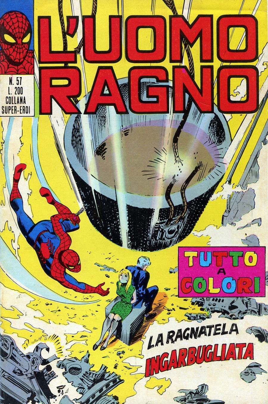 Fumetto L'uomo Ragno -  1972