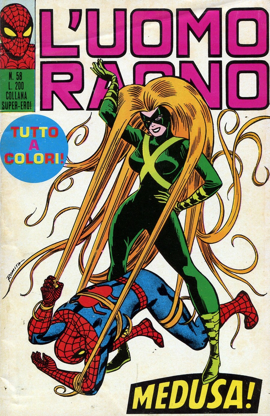 Fumetto L'uomo Ragno -  1972