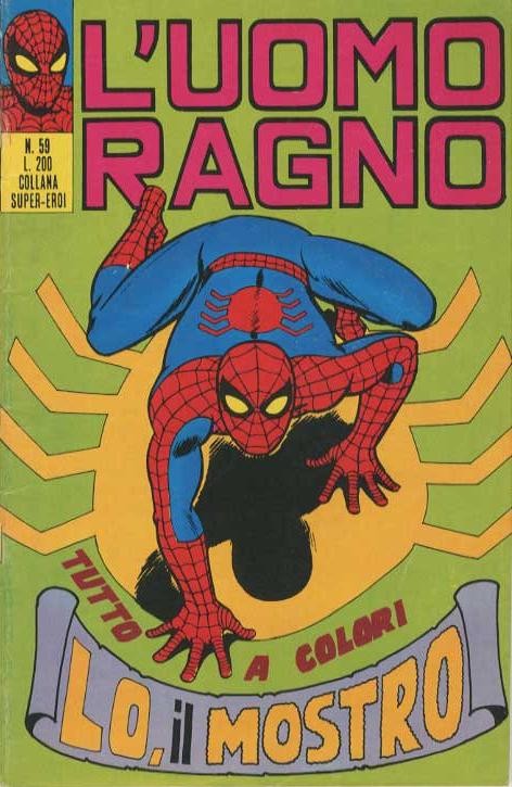 Fumetto L'uomo Ragno -  1972