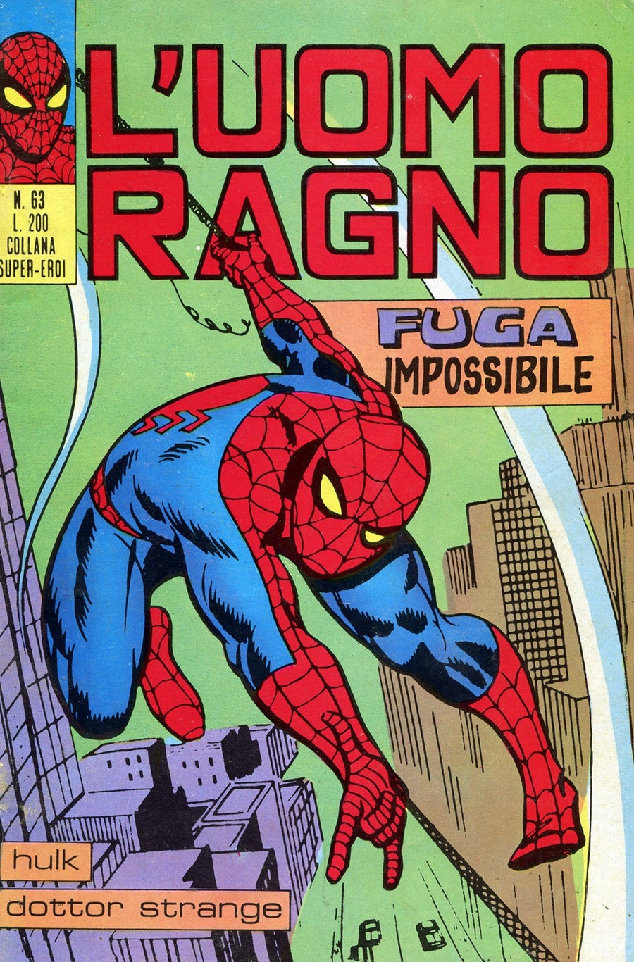 Fumetto L'uomo Ragno -  1972