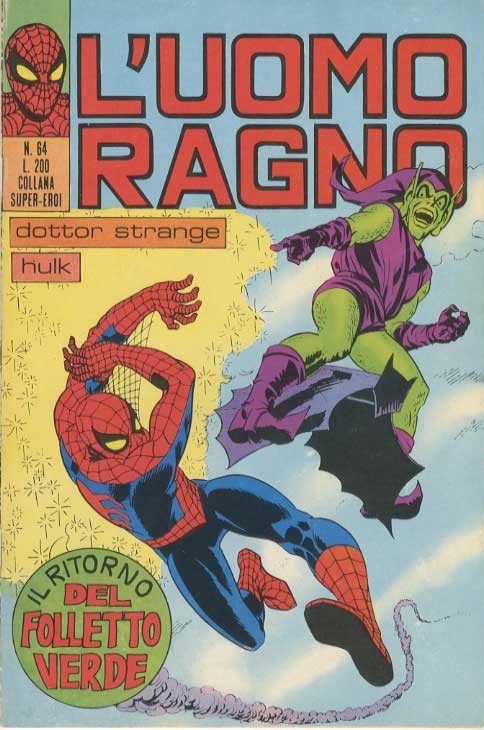 Fumetto L'uomo Ragno -  1972