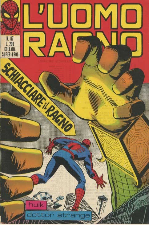 Fumetto L'uomo Ragno -  1972