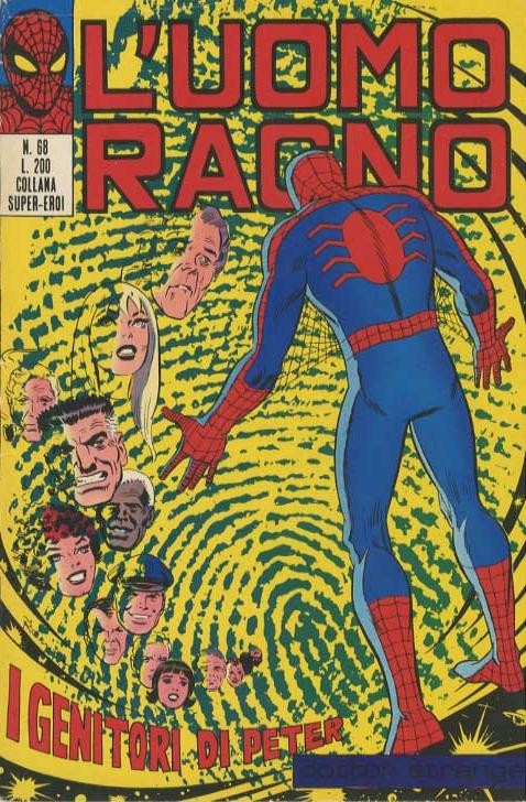 Fumetto L'uomo Ragno -  1972