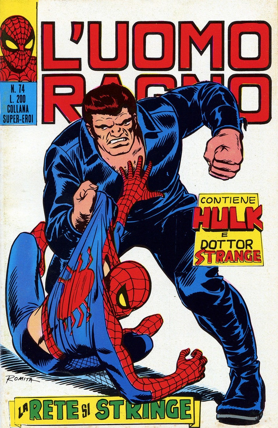 Fumetto L'uomo Ragno -  1973