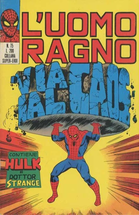 Fumetto L'uomo Ragno -  1973