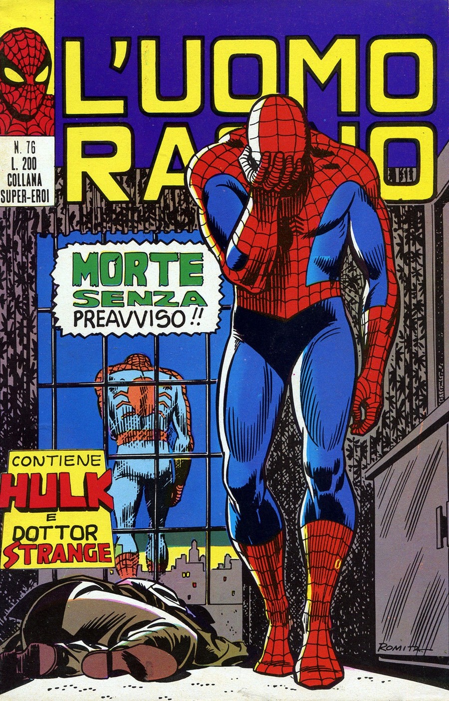 Fumetto L'uomo Ragno -  1973