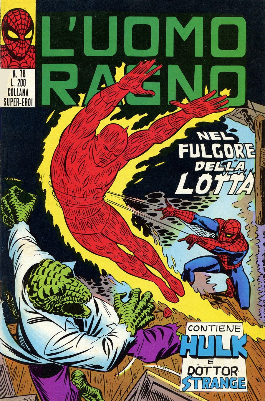 Fumetto L'uomo Ragno -  1973