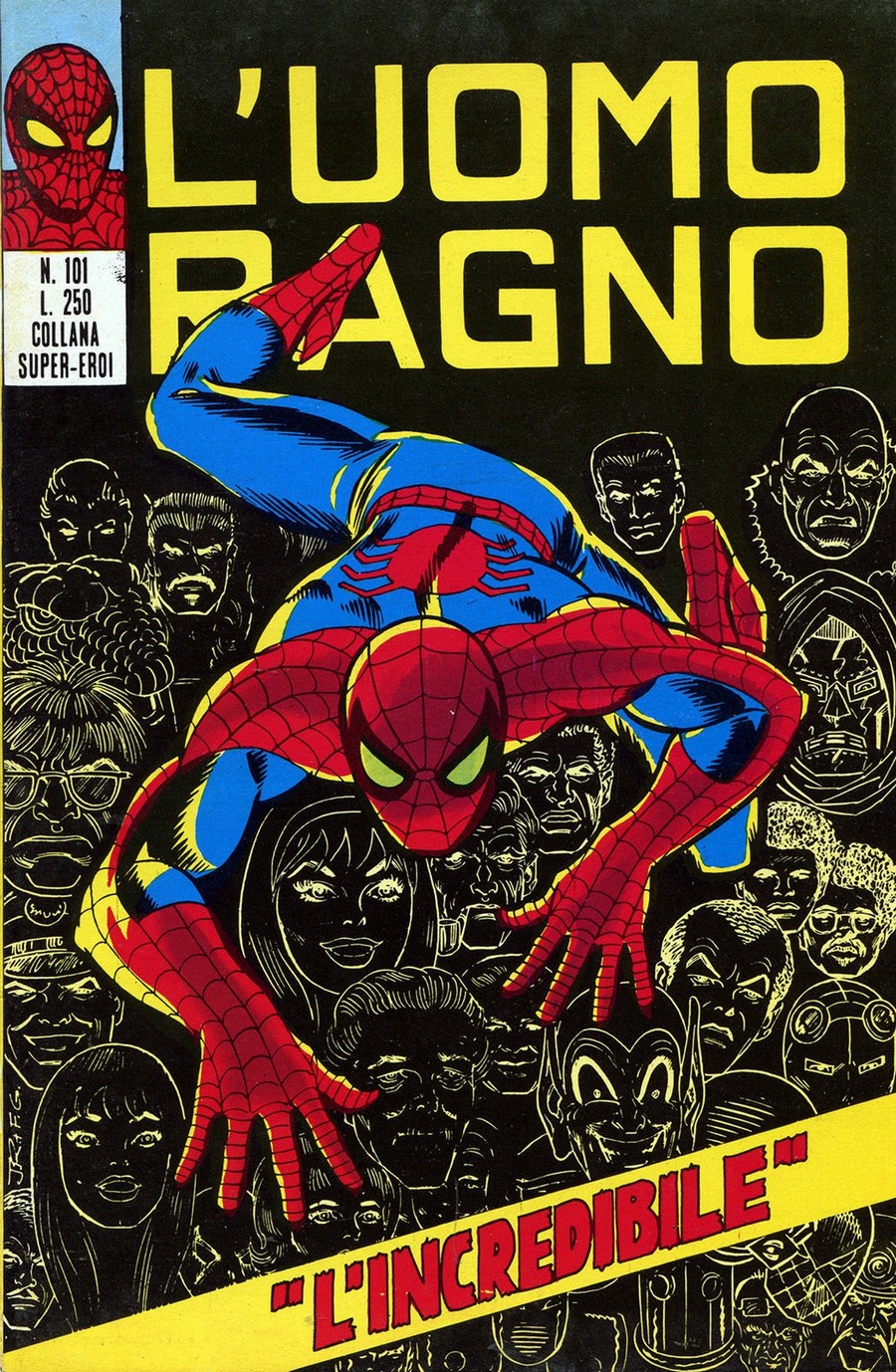 Fumetto L'uomo Ragno -  1974
