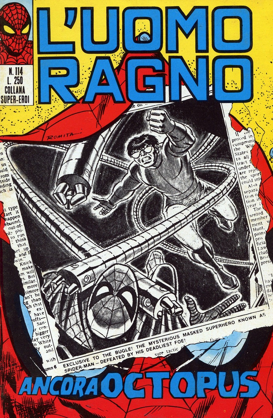 Fumetto L'uomo Ragno -  1974