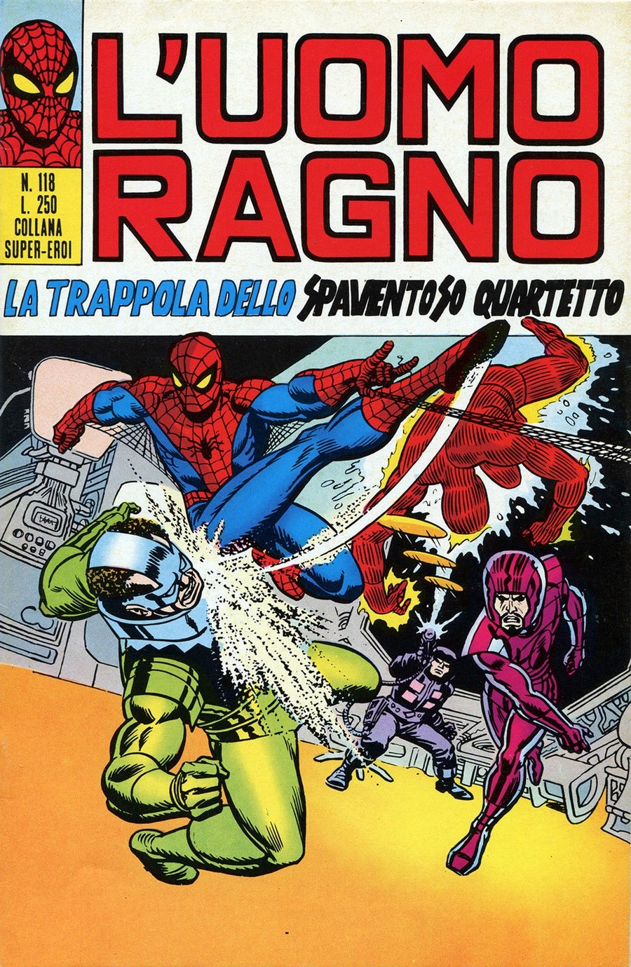 Fumetto L'uomo Ragno -  1974