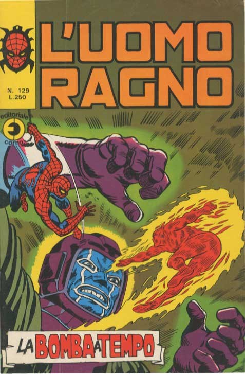 Fumetto L'uomo Ragno -  1975