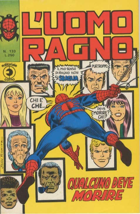 Fumetto L'uomo Ragno -  1975