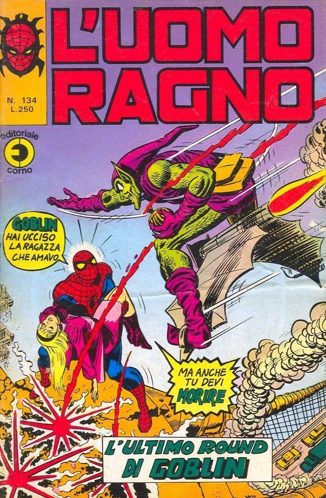Fumetto L'uomo Ragno -  1975