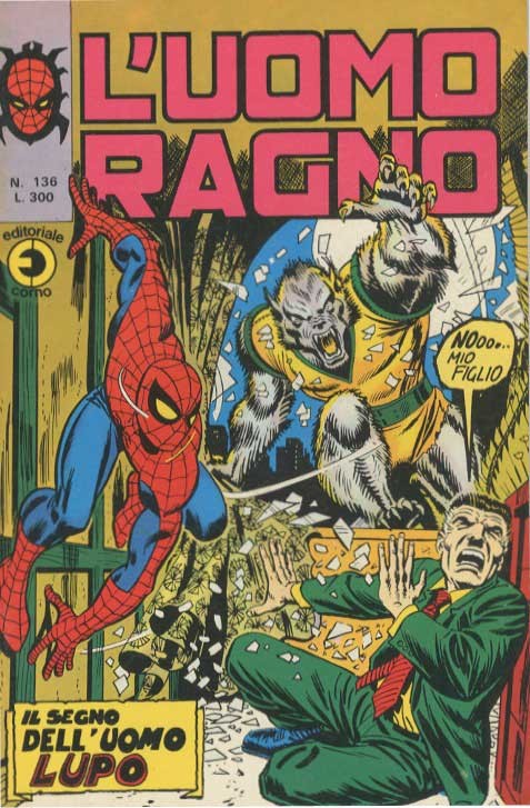 Fumetto L'uomo Ragno -  1975