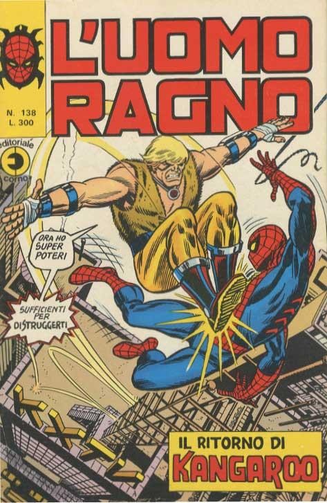 Fumetto L'uomo Ragno -  1975