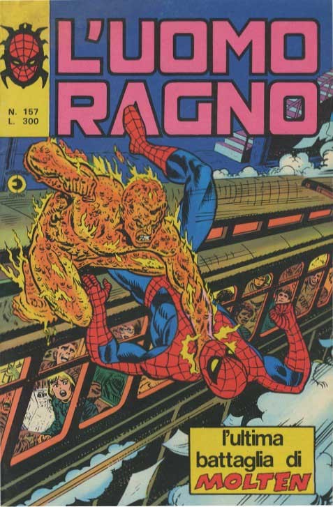 Fumetto L'uomo Ragno -  1976