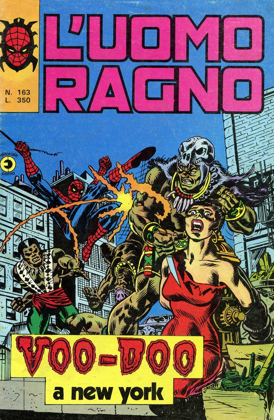 Fumetto L'uomo Ragno -  1976