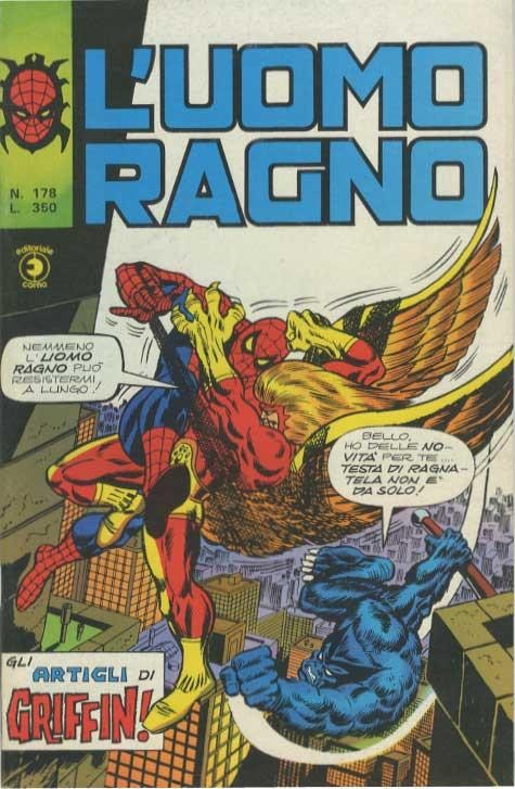Fumetto L'uomo Ragno -  1977