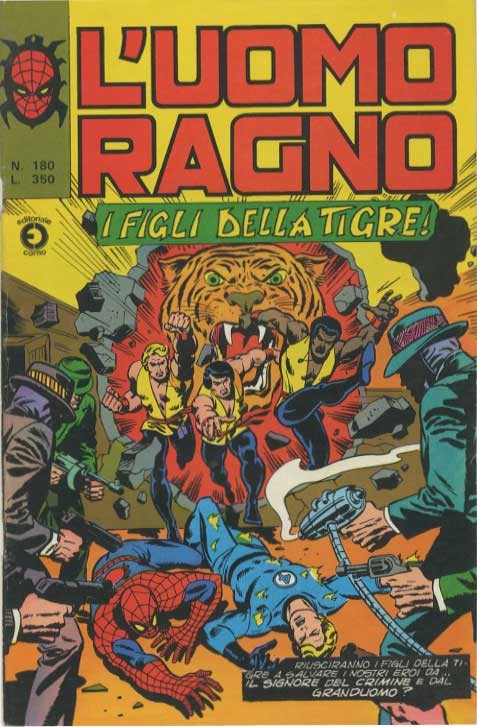 Fumetto L'uomo Ragno -  1977
