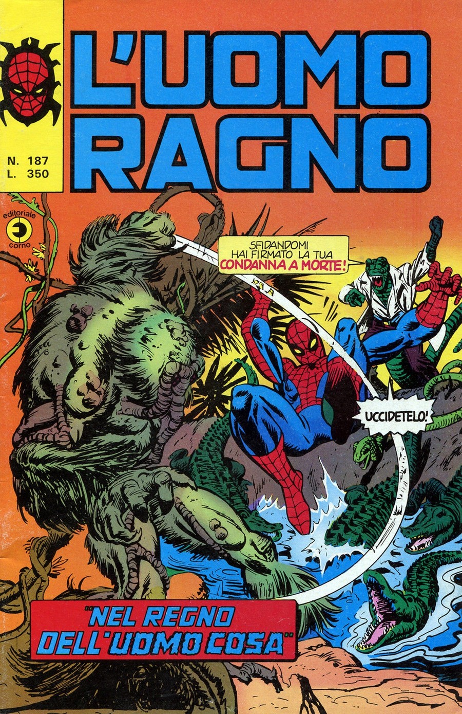 Fumetto L'uomo Ragno -  1977