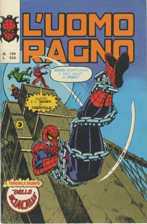 Fumetto L'uomo Ragno -  1977
