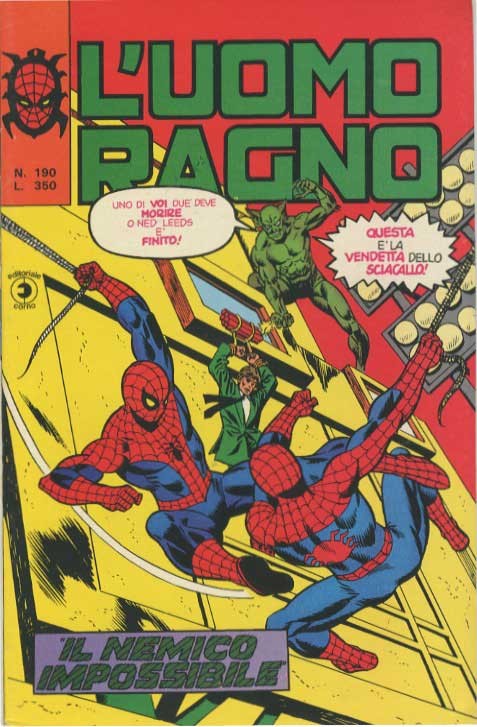 Fumetto L'uomo Ragno -  1977