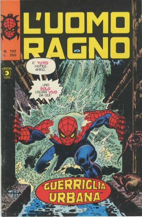 Fumetto L'uomo Ragno -  1977